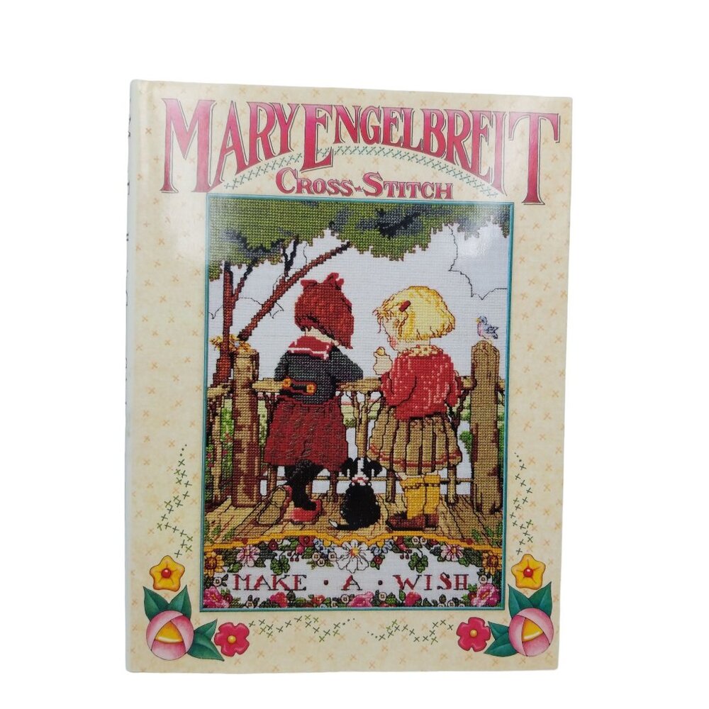 Mary Engelbreits Cross-Stitch Book Hardcover First Edition 1996